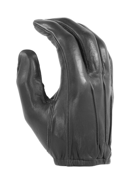 Кожанные форменные перчатки Damascus Dyna-Thin - Unlined leather w/ short cuff D20P Medium, Чорний - изображение 2