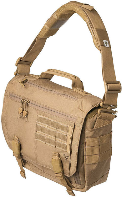 Плечевая сумка First Tactical Summit Side Satchel 180012 Койот (Coyote) - изображение 2