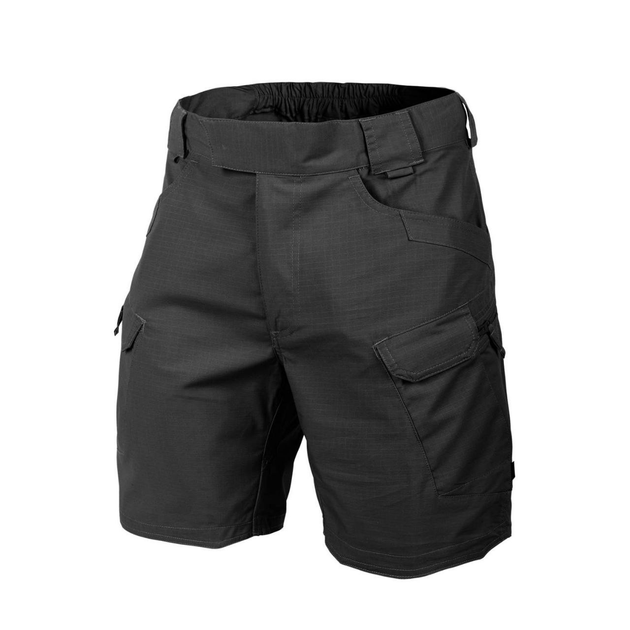 Шорти тактичні чоловічі UTS (Urban tactical shorts) 8.5"® - Polycotton Ripstop Helikon-Tex Black (Чорний) XL/Regular - зображення 1