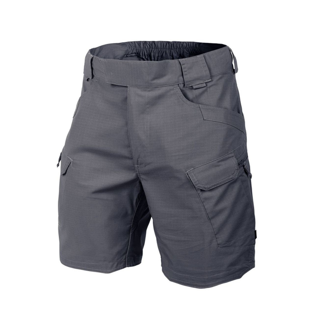 Шорты тактические мужские UTS (Urban tactical shorts) 8.5"® - Polycotton Ripstop Helikon-Tex Shadow grey (Темно-серый) XXL/Regular - изображение 1