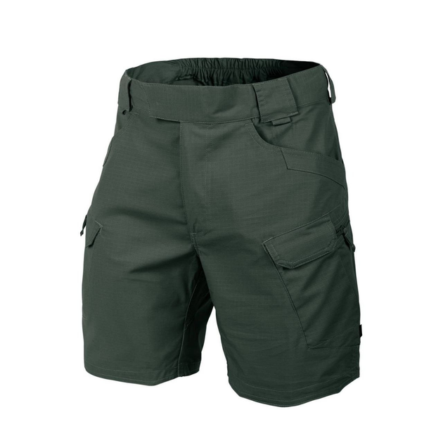 Шорты тактические мужские UTS (Urban tactical shorts) 8.5"® - Polycotton Ripstop Helikon-Tex Jungle green (Зеленые джунгли) XL/Regular - изображение 1