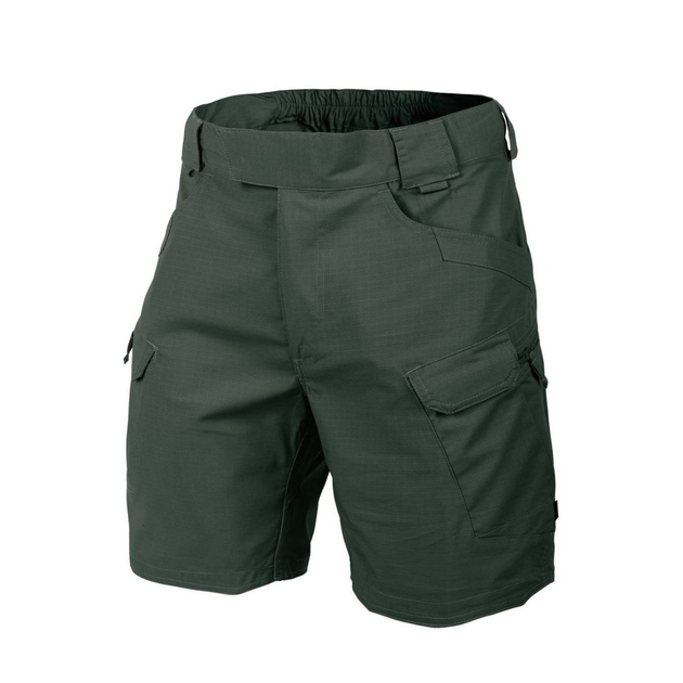 Шорти чоловічі UTS (Urban tactical shorts) 8.5"® - Polycotton Ripstop Helikon-Tex Jungle green (Зелені джунглі) XL/Regular - зображення 1