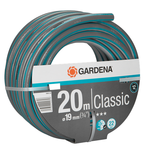 Шланг садовый Gardena Gardena Classic 20 м, 19 мм (18022-20.000.00) - Фото 3 Шланг садовый Gardena Gardena Classic 20 м, 19 мм (18022-20.000.00) - изображение 3