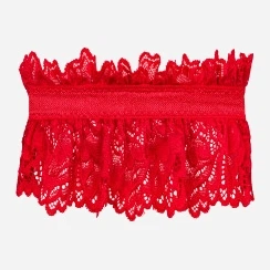 Erotyczna Podwiązka Obsessive Amor Cherris Jeden Rozmiar Czerwony (5901688252802) - obraz 4