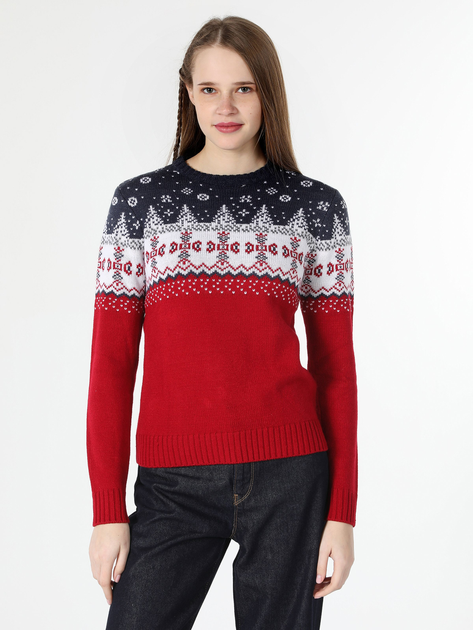 Джемпер жіночий Colin's CL1061493RED S Red від Rozetka на платформі USKIDKA Акція на Джемпер жіночий Colin's CL1061493RED S Red від Rozetka