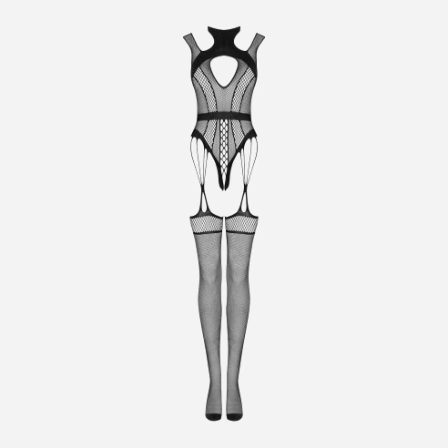 Kombinezon erotyczny Obsessive G327 S/M/L Czarny (5901688238899) - obraz 5