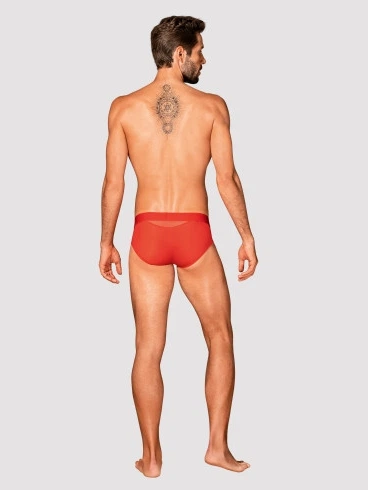 Majtki erotyczne Obsessive Boldero S/M Red (5901688238264) - obraz 4