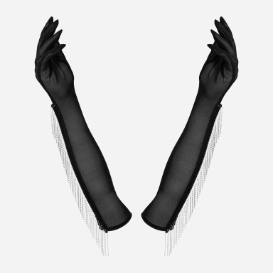 Rękawiczki erotyczne Obsessive Milladis XL/2XL Black (5901688250075) - obraz 3