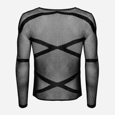 Erotyczny longsleeve Obsessive T101 S/M/L Czarny (5901688238851) - obraz 6
