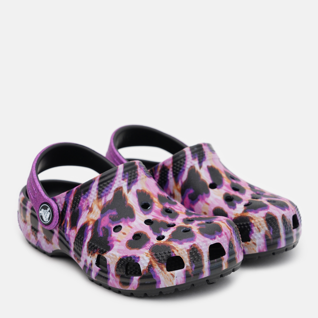 Crocs leopard shop print clog