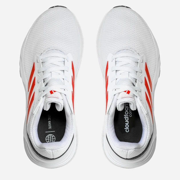 Buty do biegania męskie adidas Galaxy 6 HP2428 43.5 (9UK) 27.5 cm Białe (4066748603961) - obraz 4