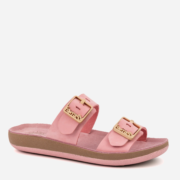 Klapki damskie z klamrami Fantasy Sandals Tessa S900 40 Różowe (5207200159087) - obraz 1