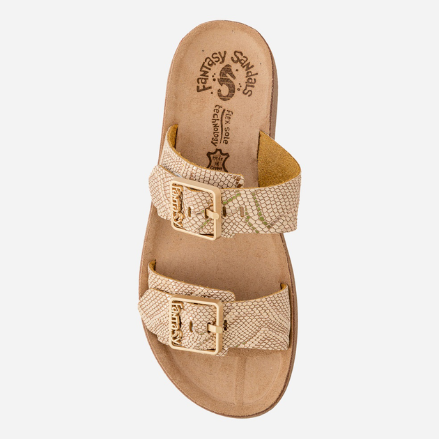 Жіночі шльопанці Fantasy Sandals Tessa S900 37 Rg Lizard (5207200159216) - зображення 3