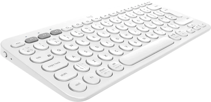 Клавіатура Logitech K380 Bluetooth UA Off-White (920-009868) [83176] - зображення 2