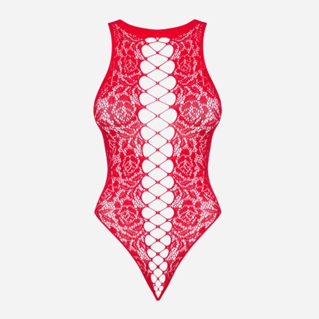 Body erotyczne Obsessive B120 S/M/L Czerwone (5901688226575) - obraz 5