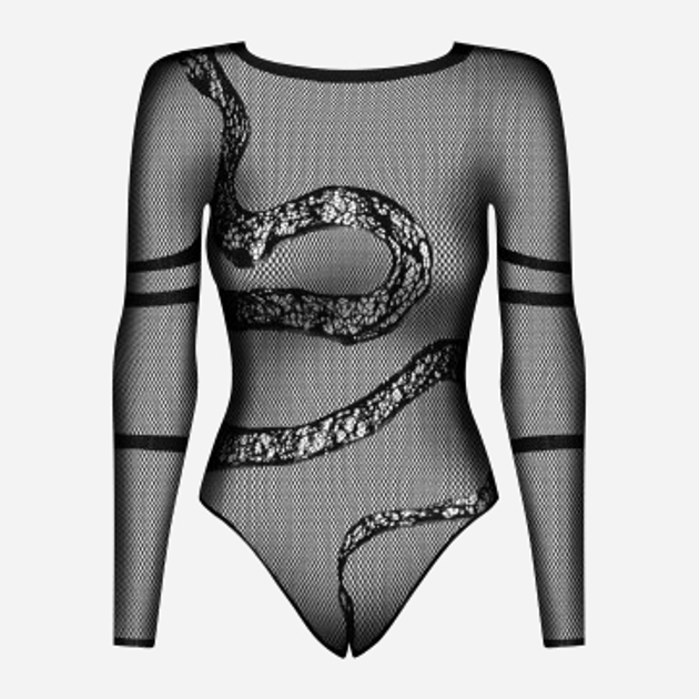 Body erotyczne Obsessive B137 S/M/L Czarny (5901688238103) - obraz 5