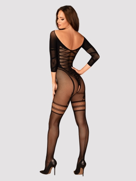 Kombinezon erotyczny Obsessive G329 S/M/L Czarny (5901688239438) - obraz 5