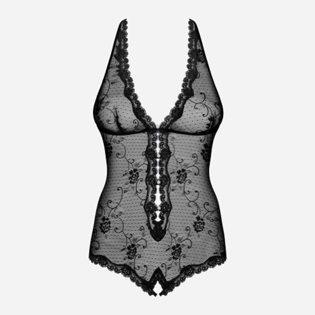Body erotyczne Obsessive Fiorenta S/M Black (5901688205754) - obraz 5