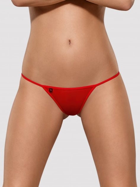 Erotyczne stringi Obsessive Luiza L/XL Red (5900308555385) - obraz 1