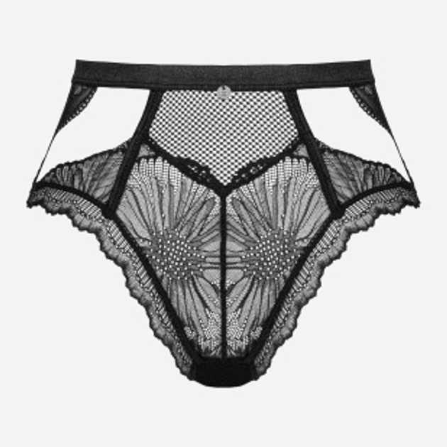 Еротичні трусики-бразиліана Obsessive Mibelia XS/S Чорні (5901688239667) - зображення 5