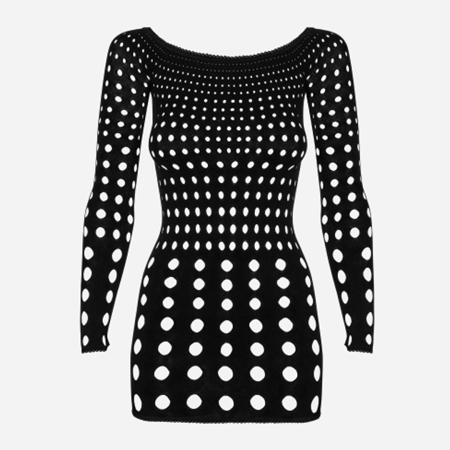 Sukienka erotyczna Obsessive Rocker S/M/L Black (5900308558966) - obraz 3