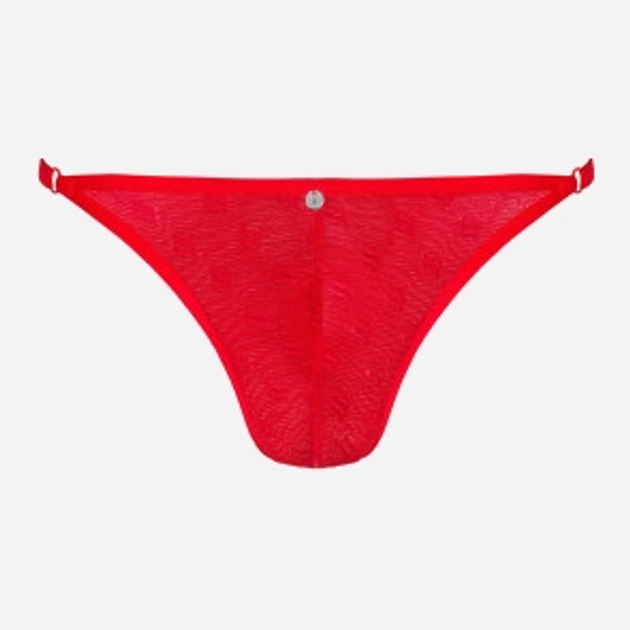 Erotyczne stringi Obsessive One Size Czerwone (5901688238844) - obraz 5