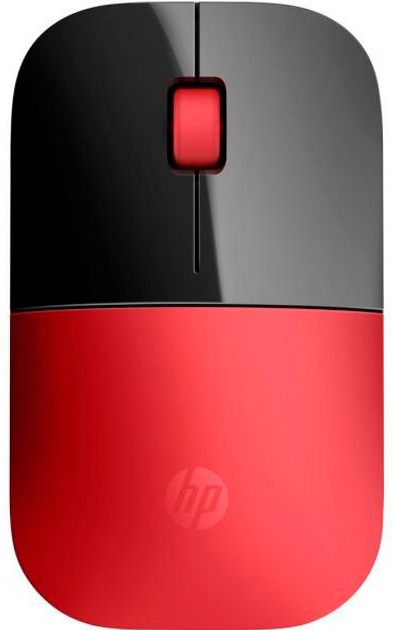 Mysz HP Z3700 Wireless Red (V0L82AA) - obraz 1