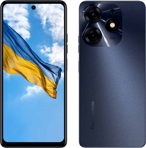 Мобільний телефон Tecno Spark 10 Pro (KI7) 8/256Gb NFC 2SIM Starry ...