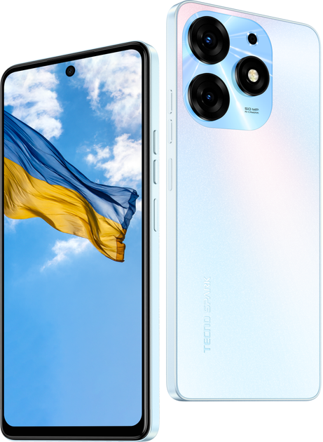 Мобільний телефон Tecno KI7 (Spark 10 Pro 8/256Gb) Pearl White (4895180796111) - зображення 2