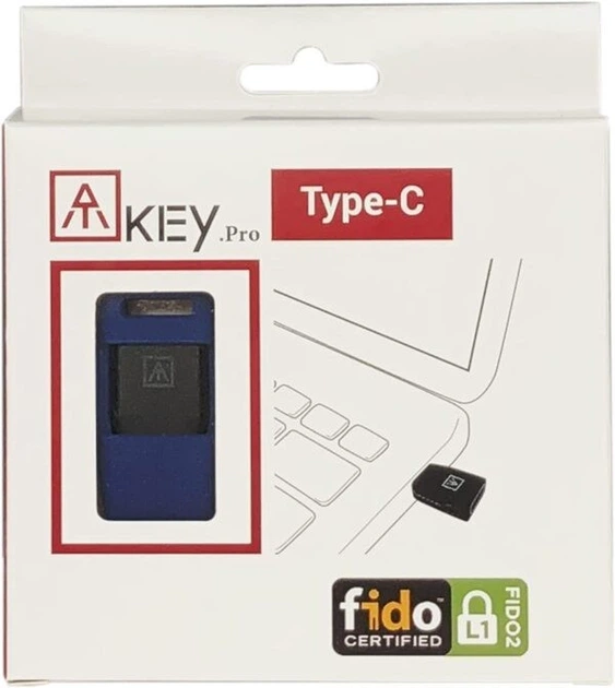 ATKey.PRO USB-С – ключ безпеки з біометричним сканером - зображення 2