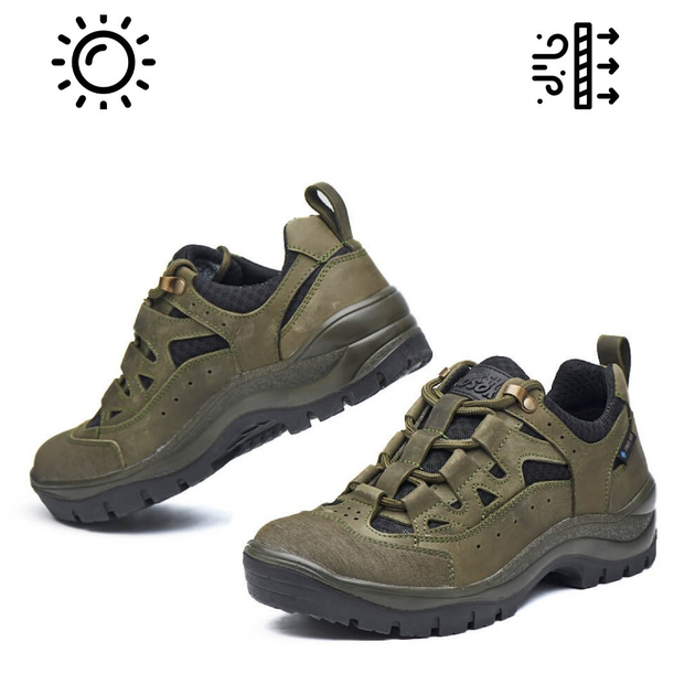 Жіночі літні тактичні кросівки Marsh Brosok 39 олива 401OL-LE.39 - зображення 1
