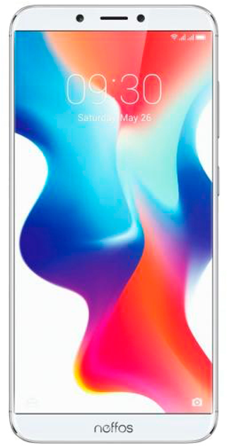 Smartfon TP-Link Neffos X9 (TP913A66UA) Moonlight Silver - obraz 2