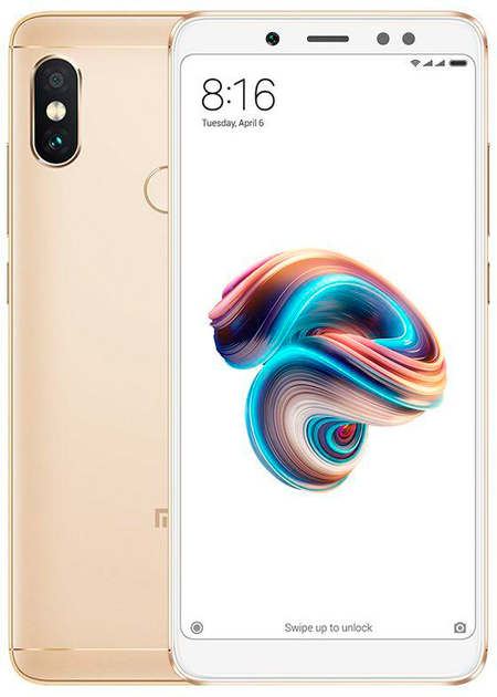 Smartfon Xiaomi Redmi Note 5 3/32GB Złoty - obraz 1