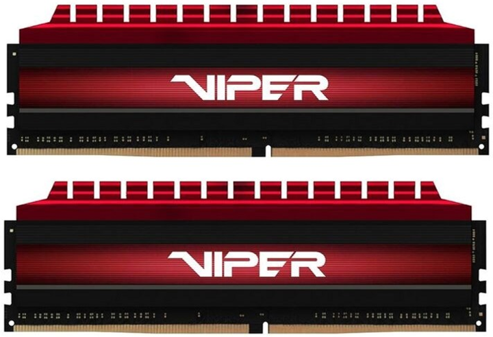 Оперативна пам'ять Patriot DDR4-3600 16384MB PC4-28800 (Kit of 2x8192) Viper 4 Red (PV416G360C8K) - зображення 1