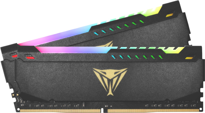 Оперативна пам'ять Patriot DDR4-3200 16384MB PC4-25600 (Kit of 2x8192) Viper Steel RGB (PVSR416G320C6K) - зображення 2