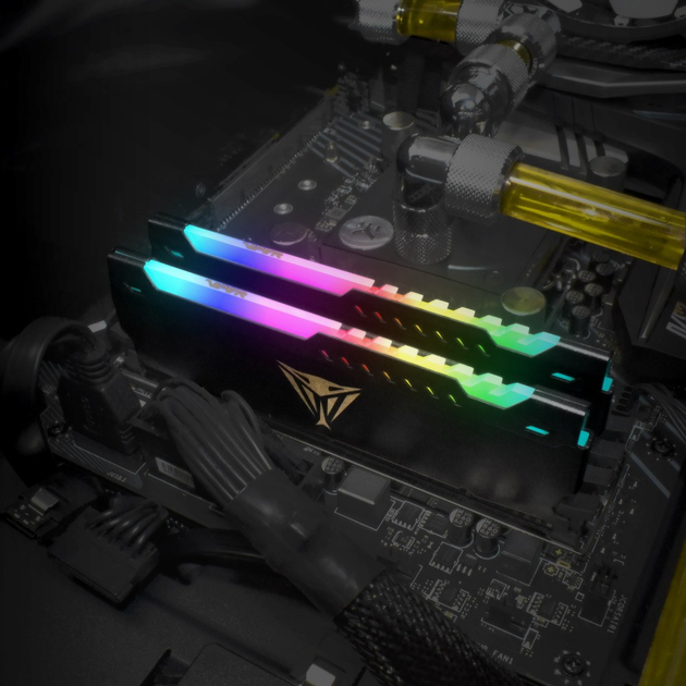 Pamięć RAM Patriot DDR4-3600 32768MB PC4-28800 (zestaw 2x16384) Viper Steel RGB (PVSR432G360C8K) - obraz 7