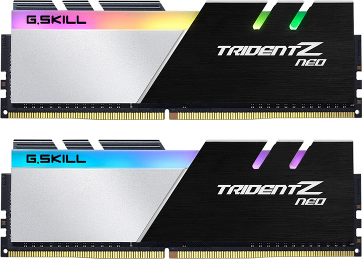 Оперативна пам'ять G.Skill DDR4-3600 32768MB PC4-28800 (Kit of 2x16384) Trident Z Neo RGB (F4-3600C18D-32GTZN) - зображення 1