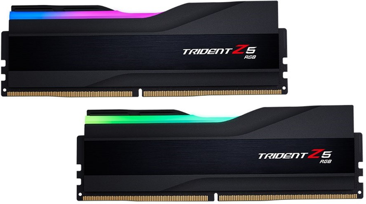 Оперативна пам'ять G.Skill DDR5-6000 65536MB PC5-48000 (Kit of 2x32768) Trident Z5 RGB Black (F5-6000J3040G32GX2-TZ5RK) - зображення 1