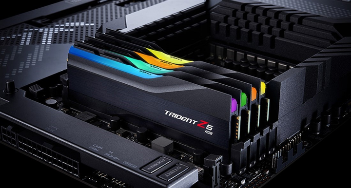 Pamięć RAM G.Skill DDR5-6600 32768MB PC5-52800 (zestaw 2x16384) Trident Z5 RGB czarny (F5-6600J3440G16GX2-TZ5RK) - obraz 6