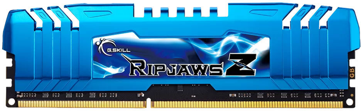 Pamięć RAM G.Skill DDR3-2400 32768MB PC3-19200 (zestaw 4x8192) RipjawsZ Blue (F3-2400C11Q-32GZM) - obraz 2