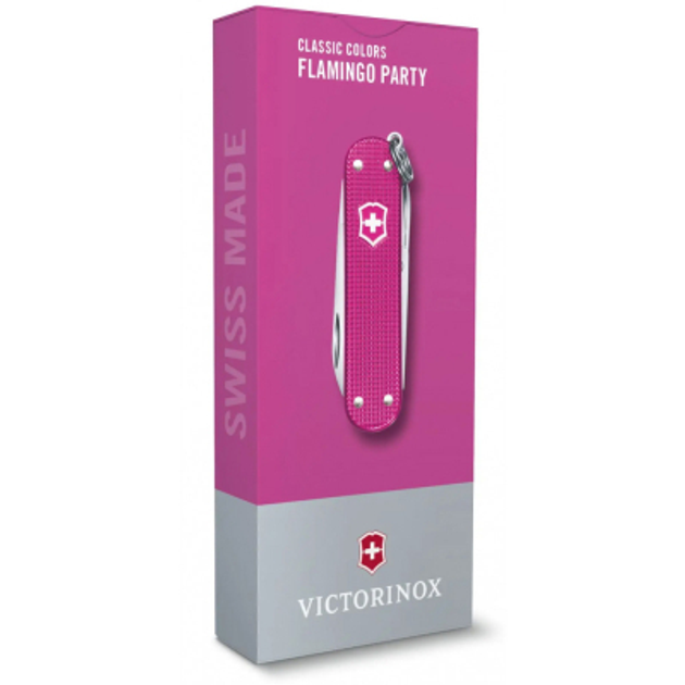 Ніж Victorinox Classic SD Alox Colors Flamingo Party (0.6221.251G) - зображення 2