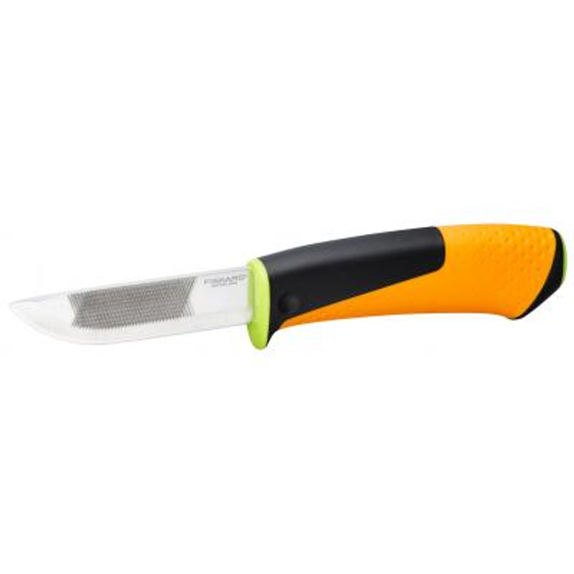 Нож Fiskars для тяжелых работ с точилом Hardware (1023619) - изображение 2