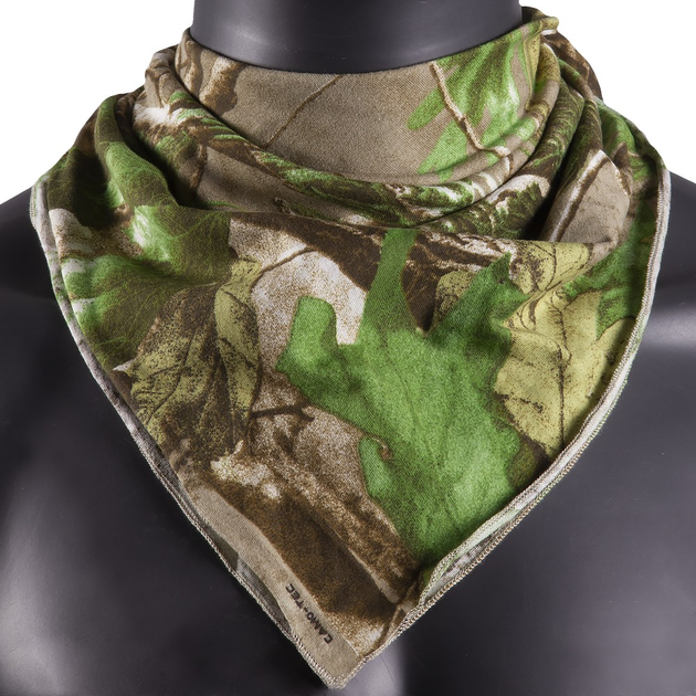 Летняя бандана Cotton OAK Green Camotec - изображение 2