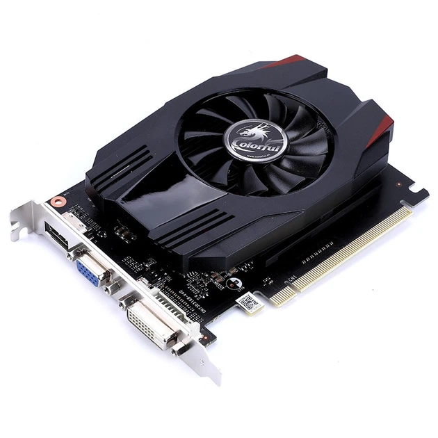 Відеокарта Colorful, GeForce GT730, 4Gb GDDR3, 64-bit, VGA/DVI/HDMI, 902/1333 MHz (GT730K 4GD3 V2-V) - изображение 2
