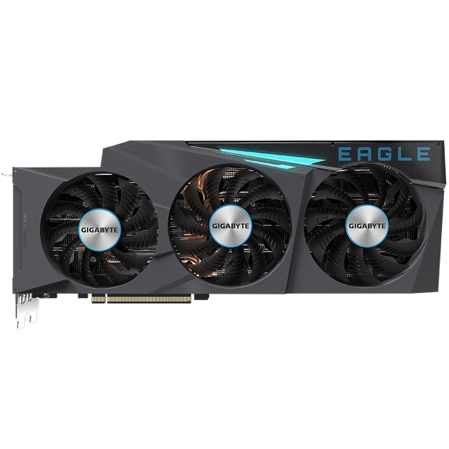 Відеокарта Gigabyte, GeForce RTX 3090, EAGLE OC, 24Gb GDDR6X, 384-bit, 2xHDMI/3xDP, 1725/19500 MHz, - изображение 2