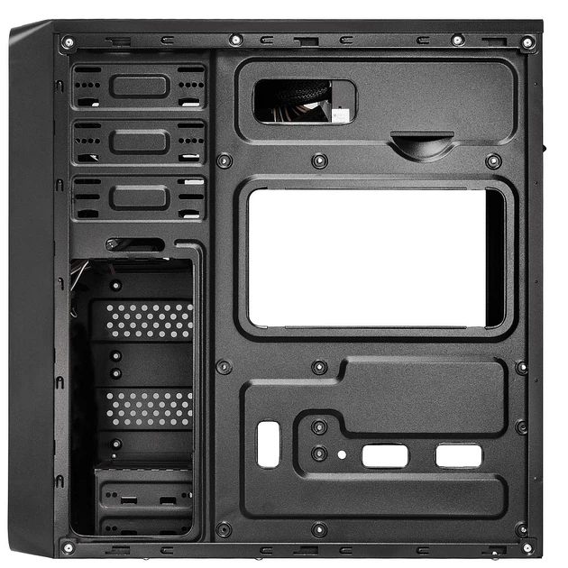 Корпус Crown CMC-611, 450W, Midi tower, ATX/MicroATX/Mini-ITX, 2хUSB 2.0, 1xUSB 3.0, 175х400х411мм, - изображение 4