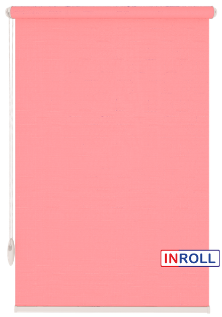 Ролета тканевая INROLL Есо-Mini 42,5х165 см Len Розовый 1870 - Фото 1 Ролета тканевая INROLL Есо-Mini 42,5х165 см Len Розовый 1870 - изображение 1