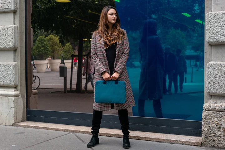 Сумка для ноутбука Tucano Minilux 15"/16" Turquoise (BFML1516-B) - зображення 9