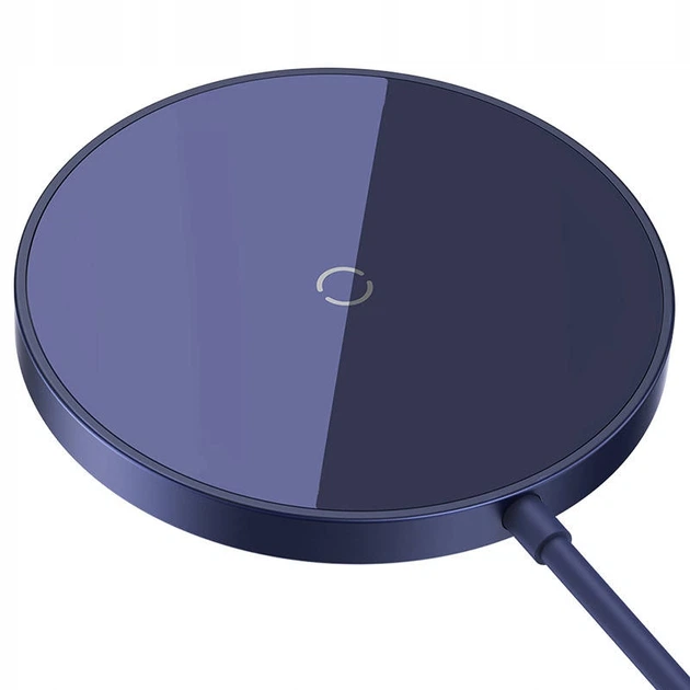 Бездротова зарядка Baseus Simple Mini3 Magnetic Wireless Charger 15W Dusty (CCJJ040205) Purple - Фото 3 Бездротова зарядка Baseus Simple Mini3 Magnetic Wireless Charger 15W Dusty (CCJJ040205) Purple - зображення 3