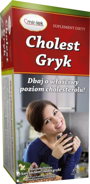 Гречаний чай Mirlek Cholest підтримує серцево-судинну систему 60 саше (МЛ234) - зображення 1